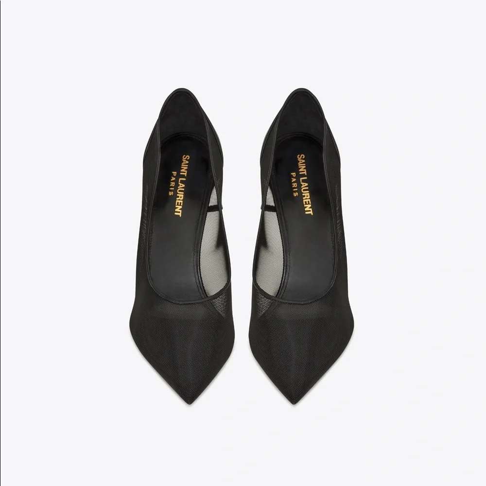 Saint Laurent Tulle Pumps - Picture 3 of 8